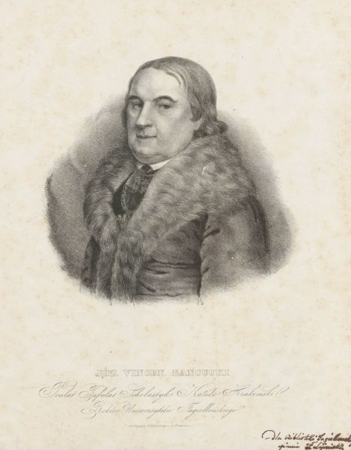 Portret Józefa Wincentego Łańcuckiego, ze zbiorów Biblioteki Jagiellońskiej