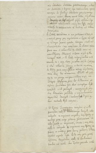 Wniosek Karola Hube o uporządkowanie finansów Towarzystwa z dnia 27 III 1832, ze zbiorów Archiwum UJ