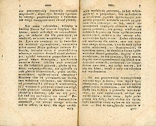 Rozprawa <em>O Towarzystwach Uczonych</em>, opublikowana w tomie pierwszym <em>Rocznika Towarzystwa Naukowego z Uniwersytetem Krakowskim połączonego</em> z roku 1817, strony 6-7